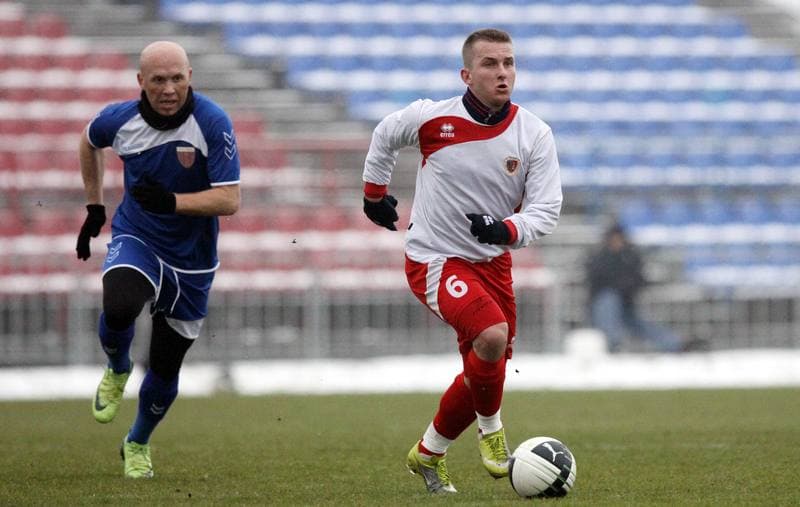 Football. Sparing. Polonia Bytom - Piast Gliwice. 19.02.2011