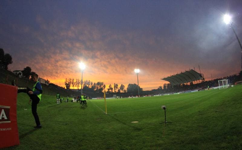 Football. Sparing. Polonia Bytom - Zaglebie Lubin. 09.10.2010