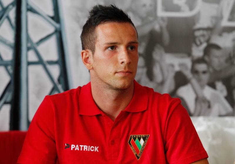 Football. Zaglebie Sosnowiec. Press Conference. 31.07.2014