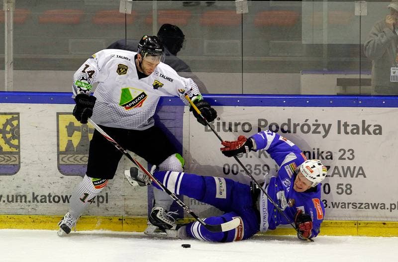 Ice Hockey. Polska Hokej Liga. Naprzod Janow - Unia Oswiecim. 26.10.2014