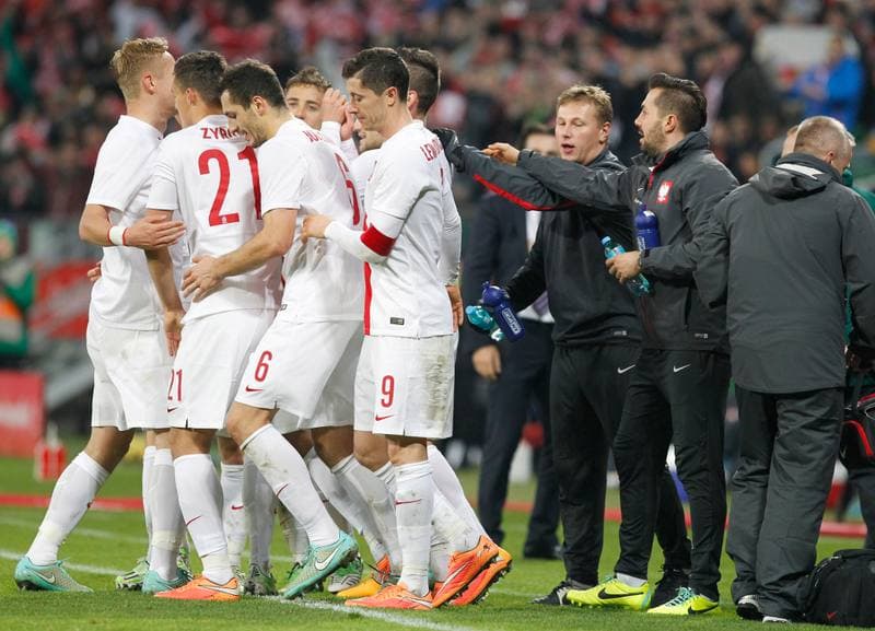 Football. Friendly Match. Poland - Switzerland. 18.11.2014
