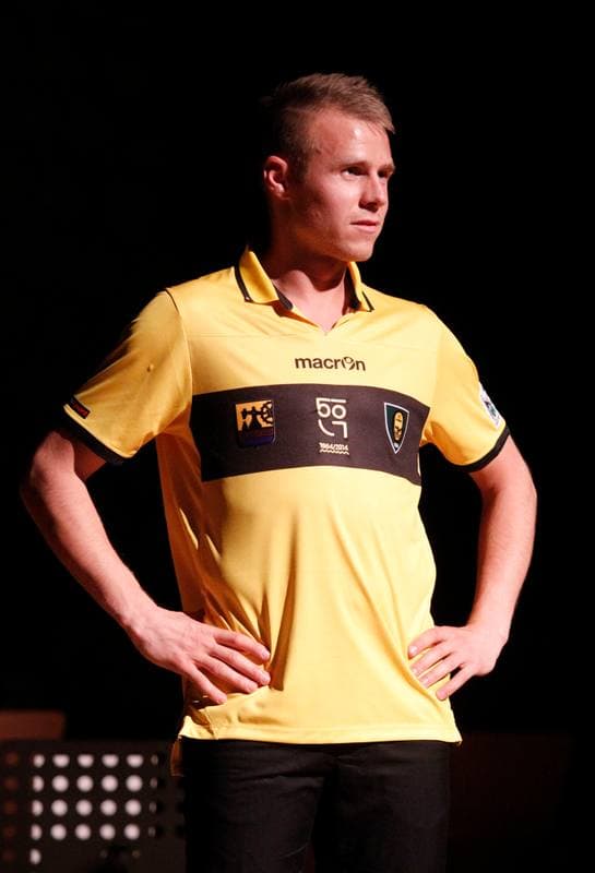 Football. GKS Katowice. Press Conference. 28.02.2014