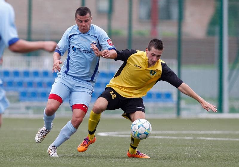 Football. IV Liga. GKS II Katowice - Unia Raciborz. 31.08.2014