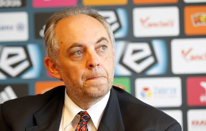 Football. Gornik Zabrze. Press Conference. 13.08.2015