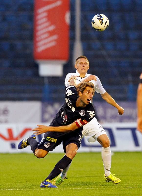 Football. FACR Cup. Banik Ostrava - 1. FC Slovacko. 08.10.2014