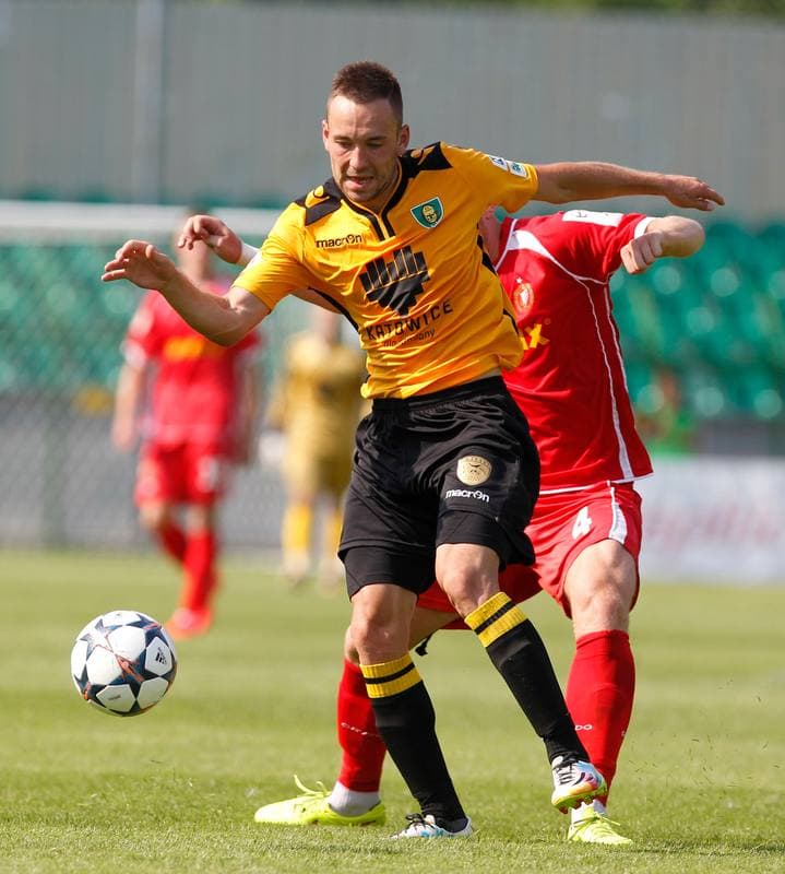 Football. I Liga. GKS Katowice - Widzew Lodz. 02.08.2014