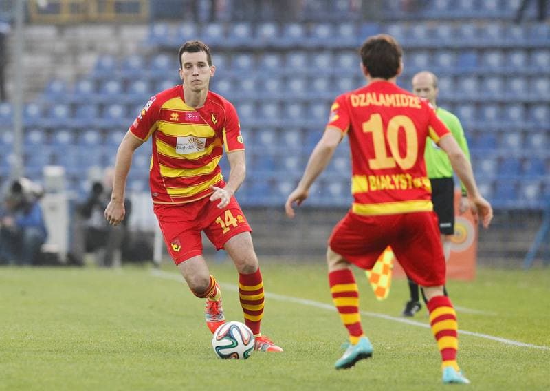 Football. T-Mobile Ekstraklasa. Ruch Chorzow - Jagiellonia Bialystok. 09.11.2014
