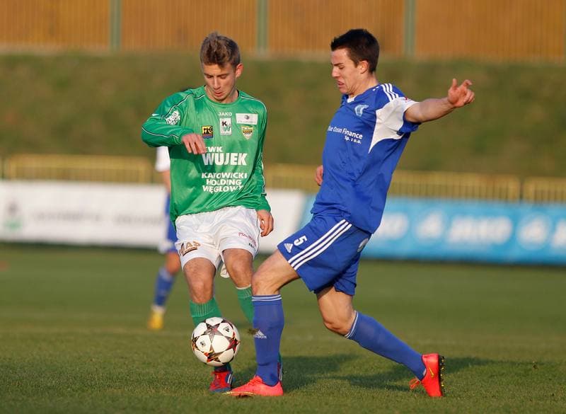 Football. Friendly Match. Rozwoj Katowice - Nadwislana Gora. 31.01.2015