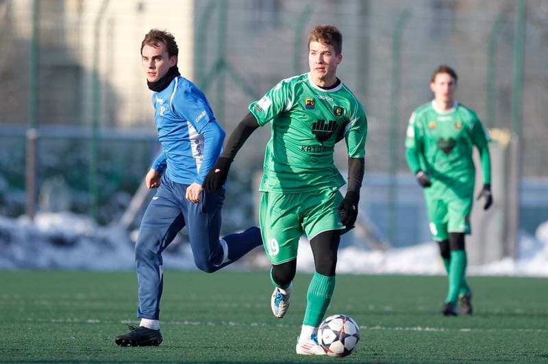 Football. Friendly Match. GKS Katowice - MKS Kluczbork. 31.01.2015