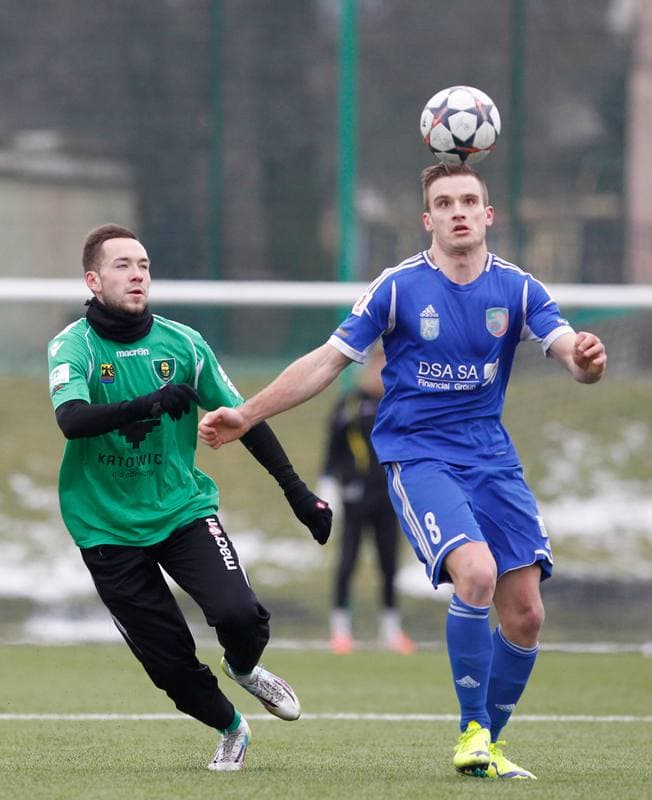 Football. Friendly Match. GKS Katowice - Miedz Legnica. 11.02.2015
