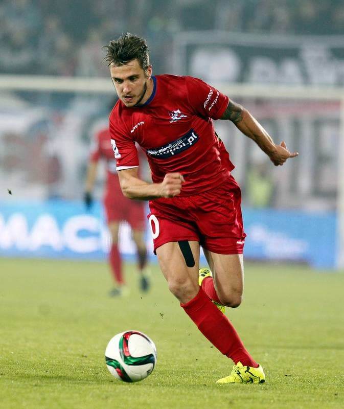 Football. PKO BP Ekstraklasa. Gornik Zabrze - Podbeskidzie Bielsko Biala. 26.10.2015