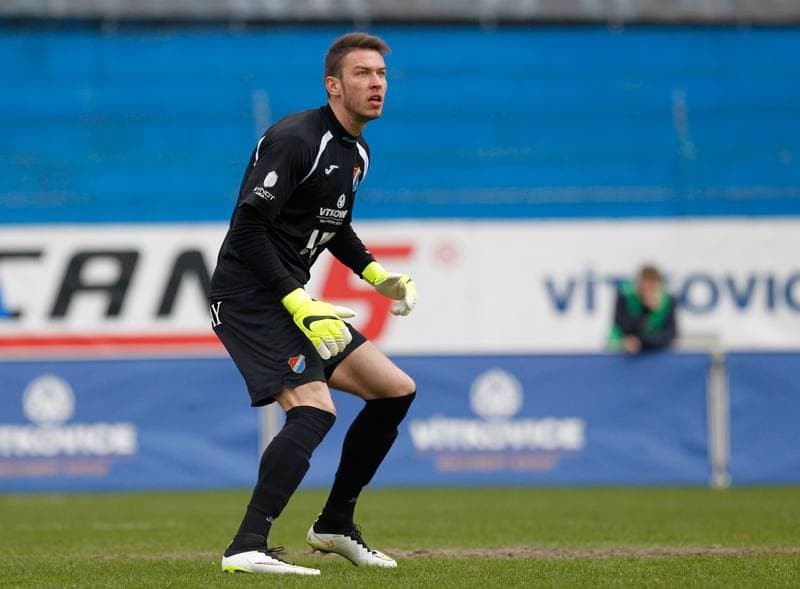 Football. SYNOT Liga. Banik Ostrava - Viktoria Plzen. 05.04.2015