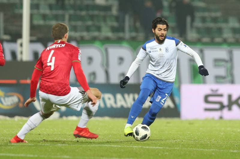Football. Lotto Ekstraklasa. Zaglebie Sosnowiec - Lech Poznan. 16.12.2018