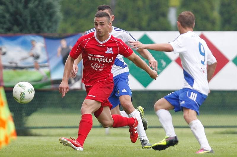 Football. Sparing. Podbeskidzie Bielsko-Biala - MFK Frydek Mistek. 13.07.2016