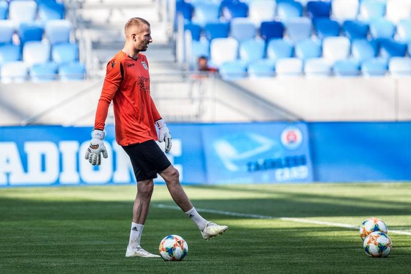 Football. Europa League. Slovan Bratislava - KF Feronikeli. 24.07.2019