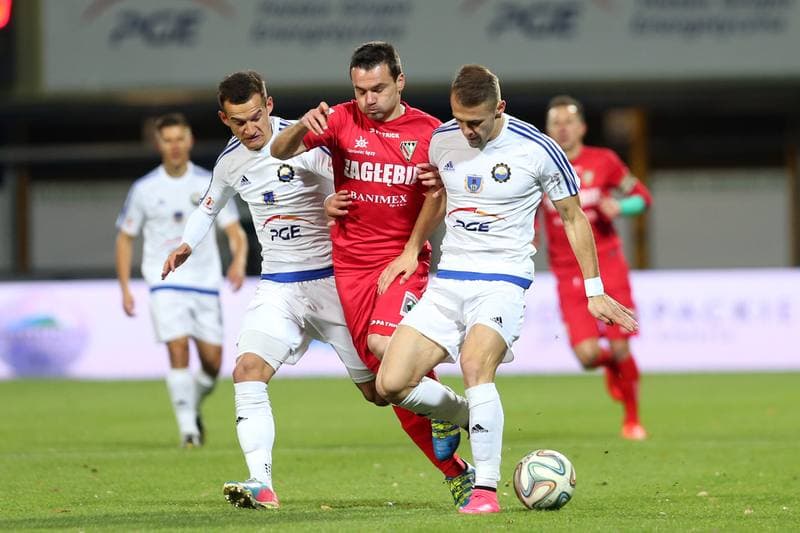 Football. I Liga. Stal Mielec - Zaglebie Sosnowiec. 30.10.2016