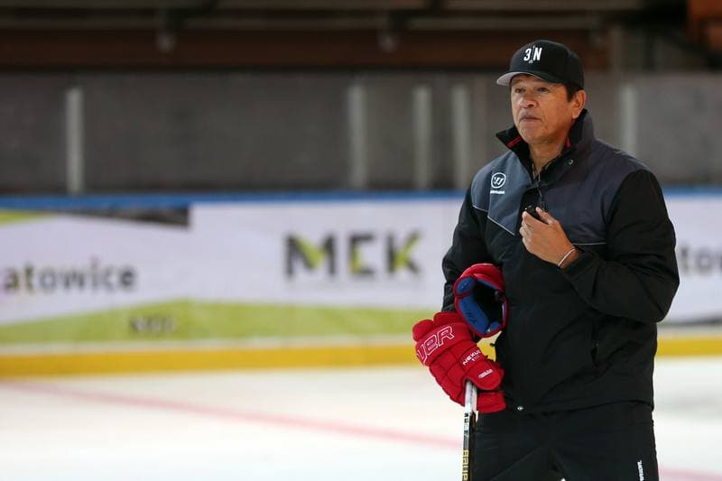 Ice Hockey. Poland national team. Training. 27.09.2017