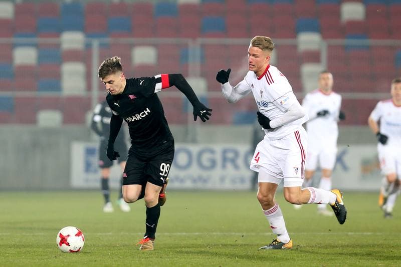 Football. Lotto Ekstraklasa. Gornik Zabrze - Cracovia Krakow. 18.12.2017