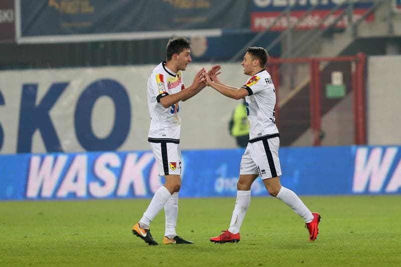 Football. Lotto Ekstraklasa. Piast Gliwice - Jagiellonia Bialystok. 12.02.2018