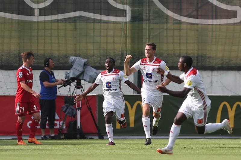 Football. UEFA Europa League. AS Trencin - Gornik Zabrze. 02.08.2018
