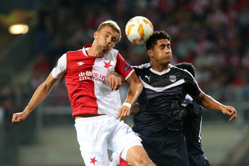 Football. UEFA Europa League. Slavia Prague - Girondins Bordeaux. 20.09.2018