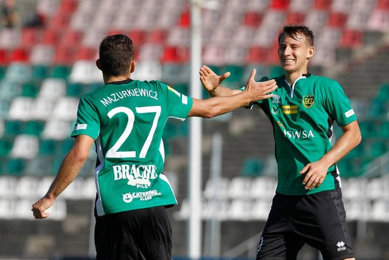Football. Sparing. Zaglebie Sosnowiec - GKS 1962 Jastrzebie. 13.10.2018
