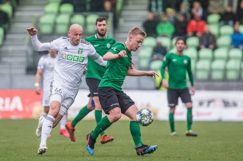 Football. Fortuna:Liga. MFK Karvina - FK 1 Pribram. 08.03.2020