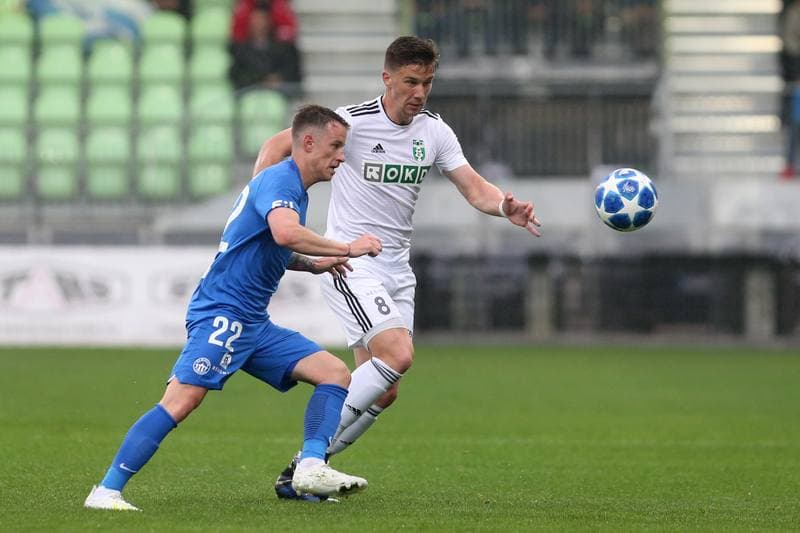 Football. Fortuna:Liga. MFK Karvina - Slovan Liberec. 27.04.2019