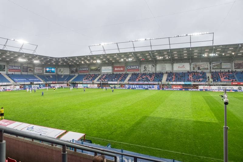 Football. PKO BP Ekstraklasa. Piast Gliwice - Lech Poznan. 20.06.2020