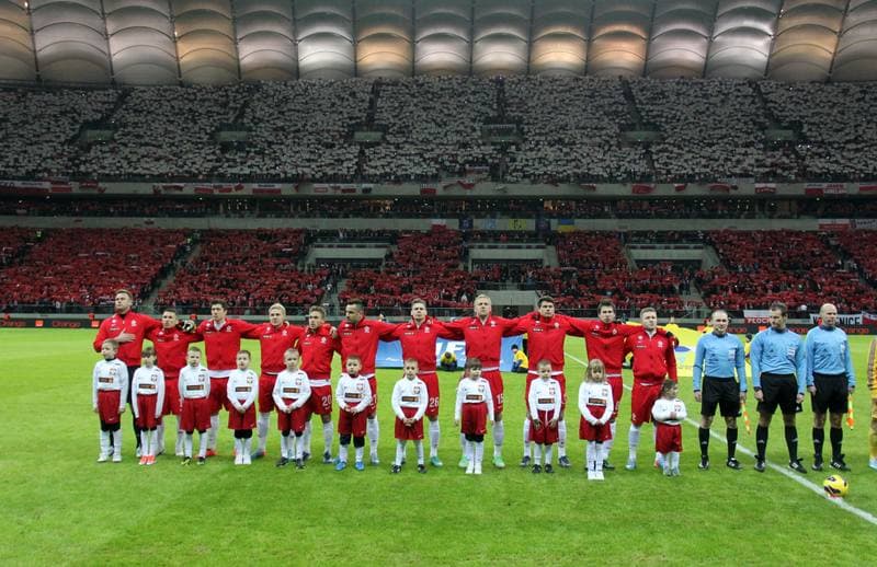 Football. FIFA World Cup Qualifiers. Poland - Ukraine. 22.03.2013