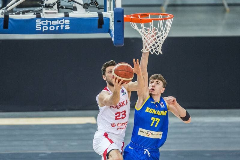 Basketball. ME Qualifiers. Poland - Romania. 21.02.2021