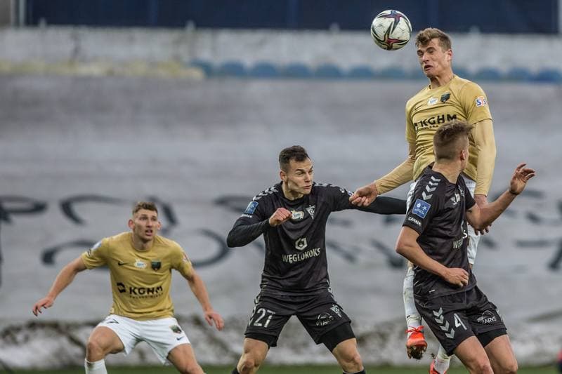 Football. PKO BP Ekstraklasa. Gornik Zabrze - Zaglebie Lubin. 14.03.2021