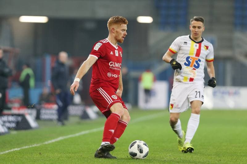 Football. Lotto Ekstraklasa. Piast Gliwice - Jagiellonia Bialystok. 21.12.2018