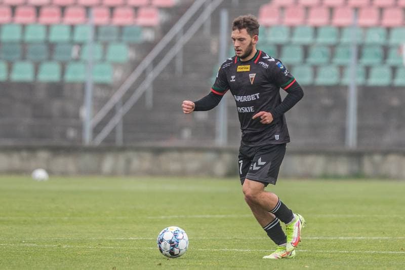 Football. Sparing. Zaglebie Sosnowiec - GKS Tychy. 13.11.2021