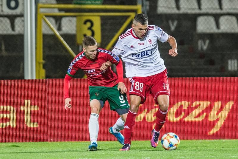 Football. Totolotek Puchar Polski. Zaglebie Sosnowiec - LKS Lodz. 26.09.2019