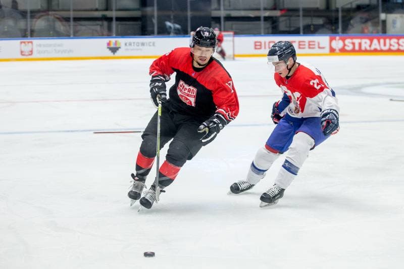 Ice Hockey. World Championship Division 1 Group B. Serbia - Japan. 26.04.2022