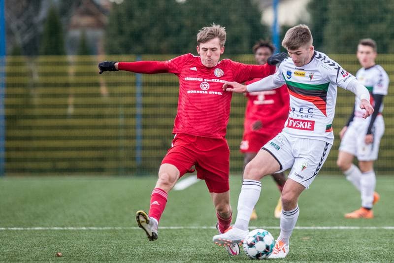 Football. Sparing. GKS Tychy - Fotbal Trinec. 23.01.2021