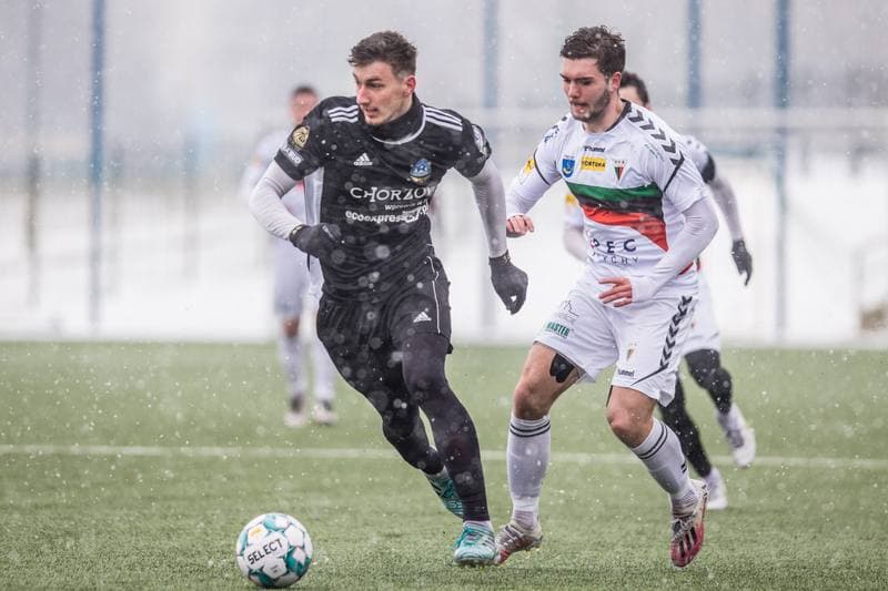 Football. Sparing. GKS Tychy - Ruch Chorzow. 30.01.2021