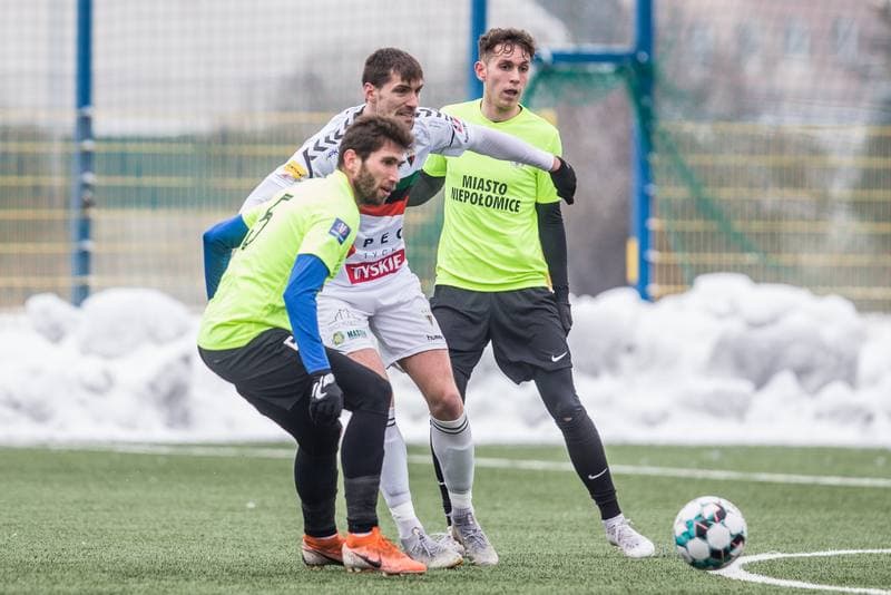 Football. Sparing. GKS Tychy - Puszcza Niepolomice. 13.02.2021