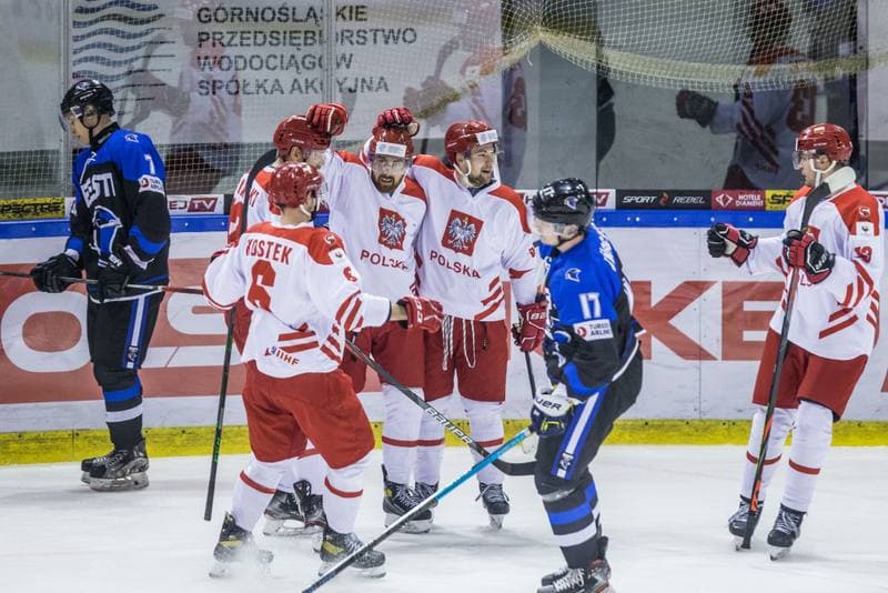 Ice Hockey. Three Seas Tournament. Poland - Estonia. 18.04.2021