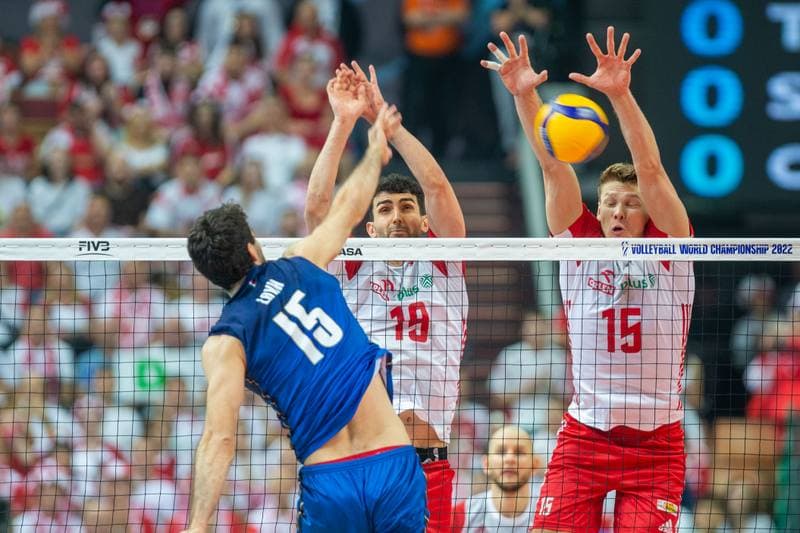 Volleyball. FIVB Men's World Championship. Poland - Italy. 11.09.2022