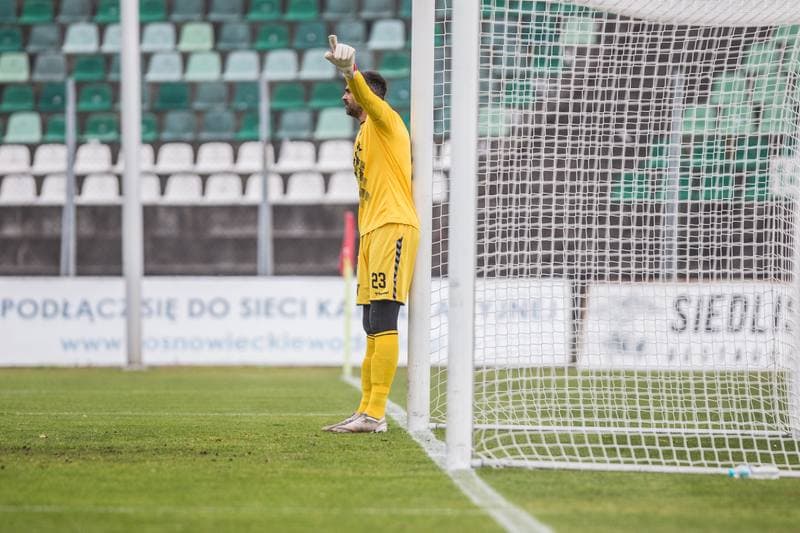 Football. Sparing. Zaglebie Sosnowiec - GKS Tychy. 13.11.2021