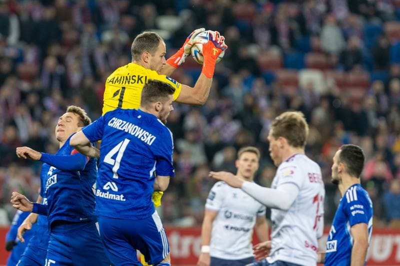 Football. PKO BP Ekstraklasa. Gornik Zabrze - Wisla Plock. 17.03.2023