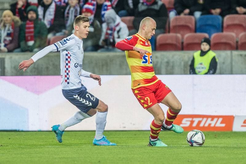 Football. PKO BP Ekstraklasa. Gornik Zabrze - Jagiellonia Bialystok. 14.02.2022