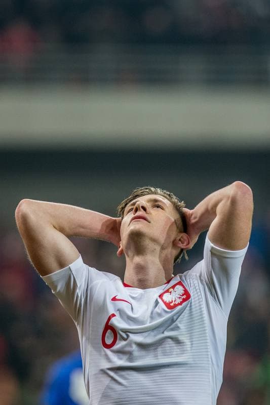 Football. UEFA Elite League. Poland - England. 25.03.2022