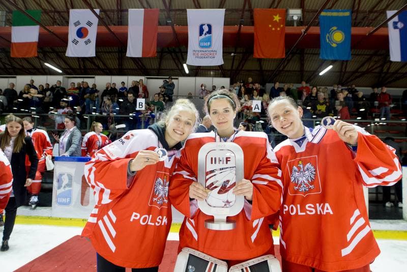 Ice Hockey. Women's World Championship Division 1B. Poland - China. 14.04.2022