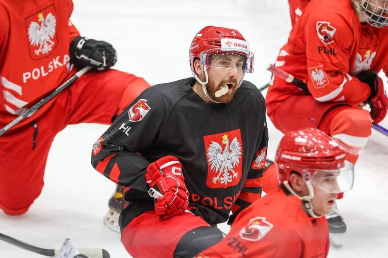 Ice Hockey. Poland national team. Training. 07.11.2023