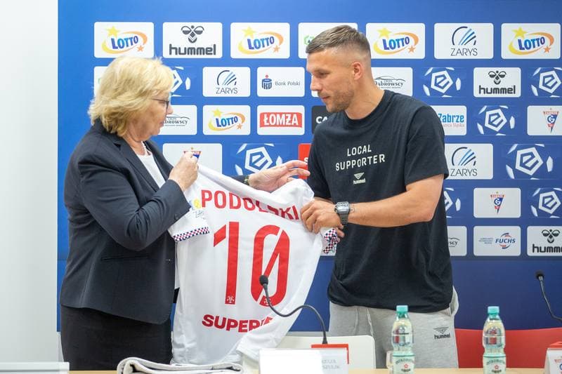 Football. Gornik Zabrze. Press Conference. 20.05.2022