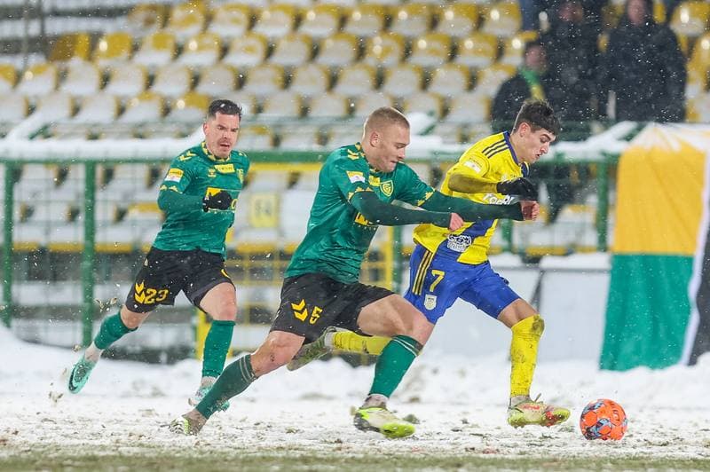 Football. Fortuna I Liga. GKS Katowice - Arka Gdynia. 02.12.2023