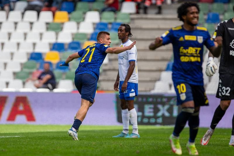 Football. Fortuna I Liga. Podbeskidzie Bielsko-Biala - Arka Gdynia. 17.07.2022